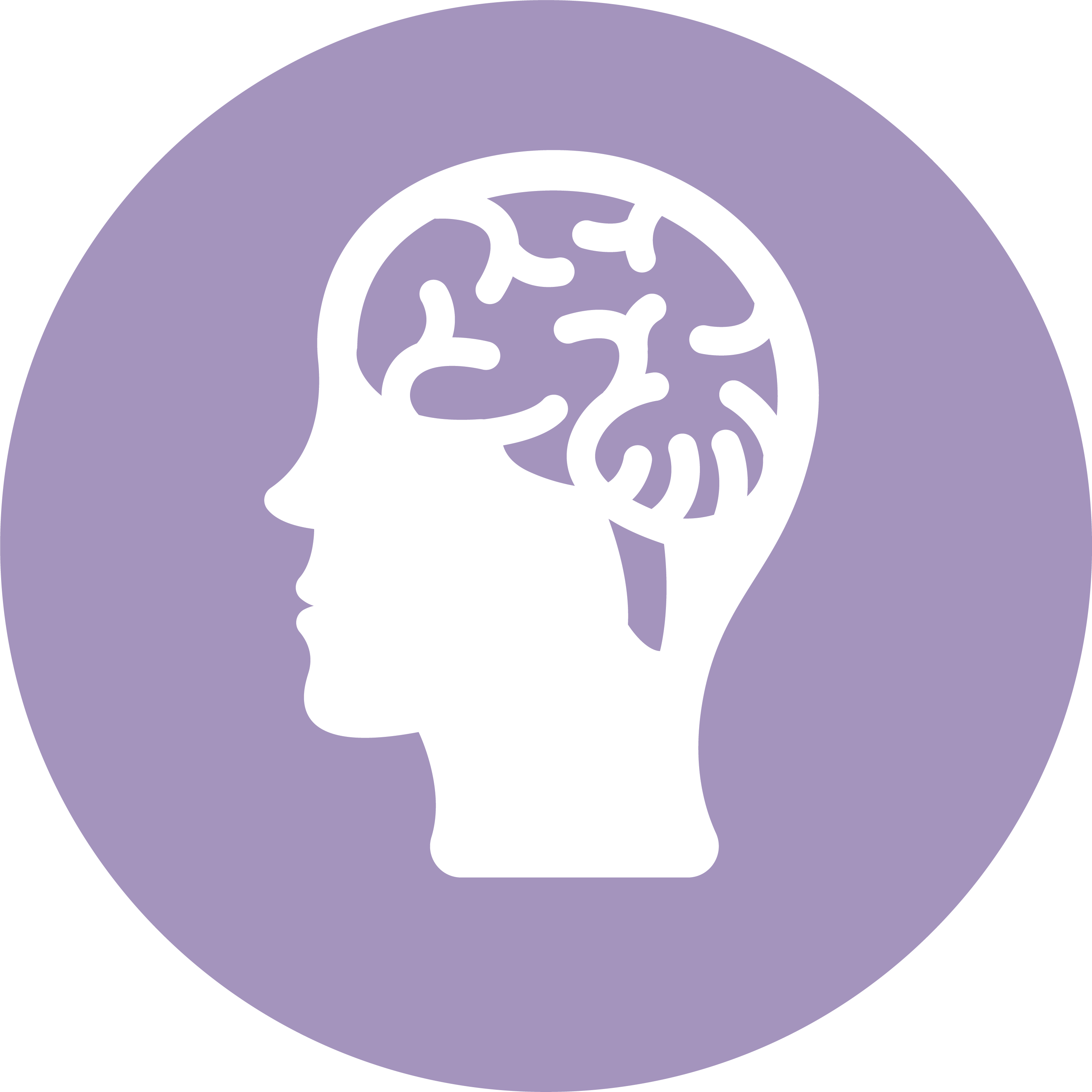 Icon of a brain. 